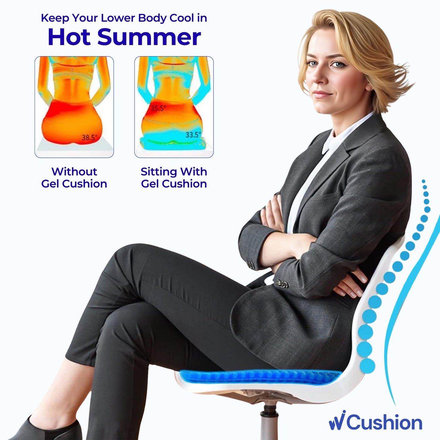 W Gel Cushion - Superior Comfort & Support