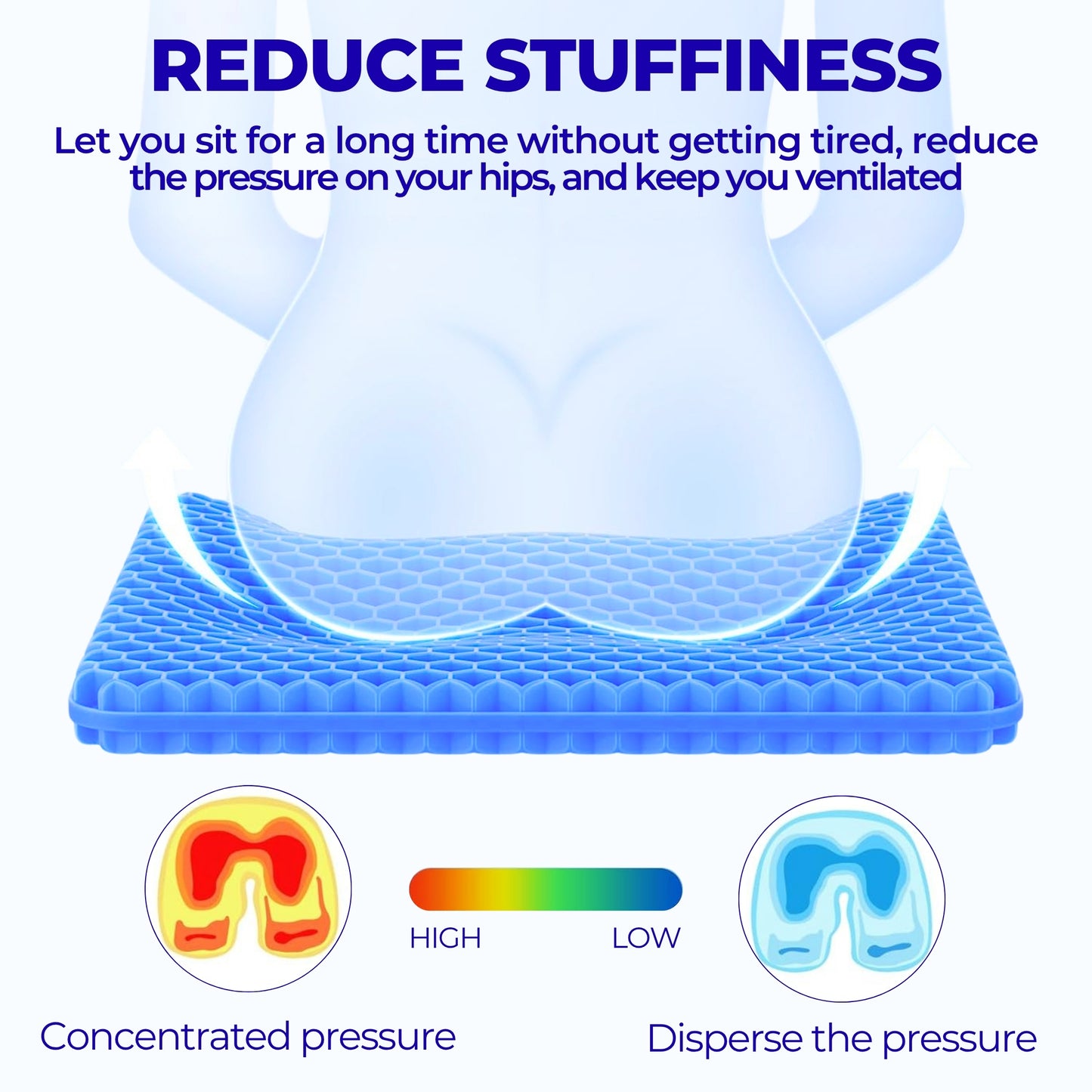 W Gel Cushion - Superior Comfort & Support