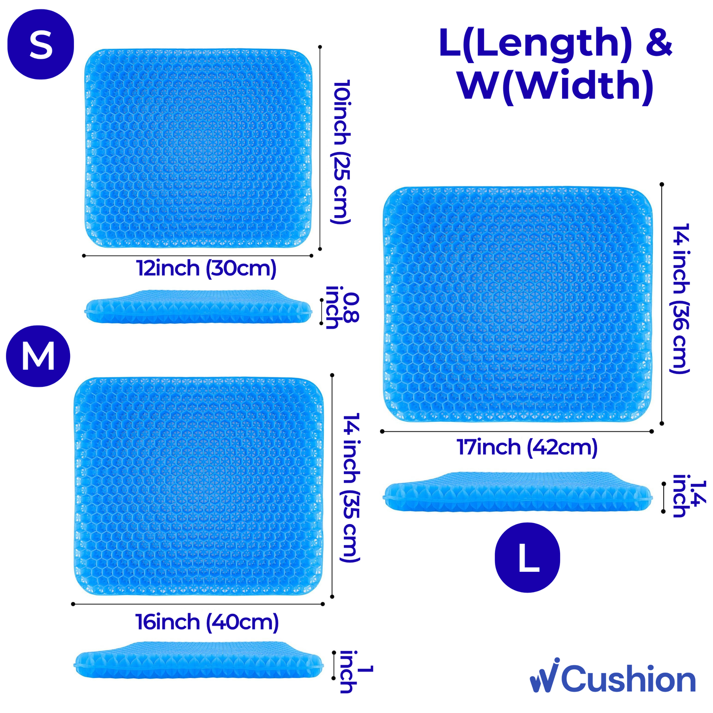 W Gel Cushion - Superior Comfort & Support